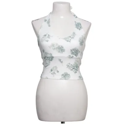 Haltertop (Wit, Groen) van Hollister
