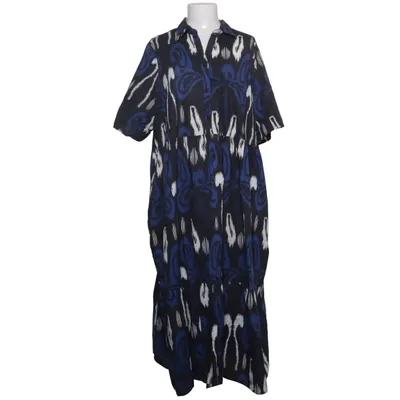 Maxi dress (Black, Blue, White) from Ulla Popken Cotton