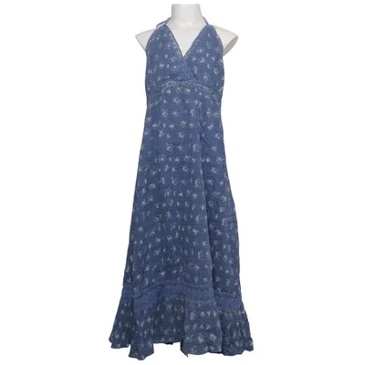 Maxi dress (Blue, Multicolored) from Casual by Halens Cotton