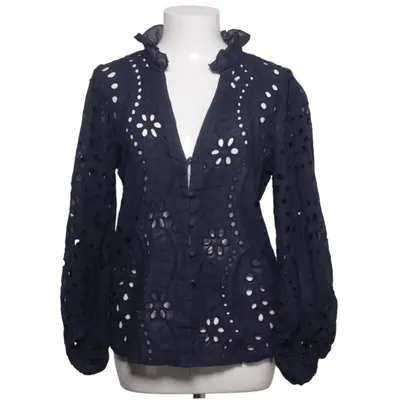 Blus (Blå) från Shein Bomull, Polyester