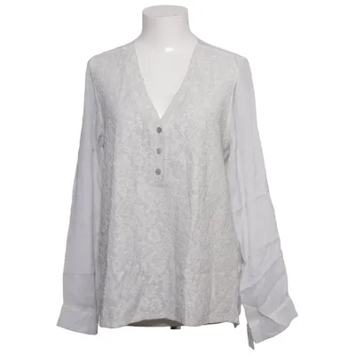 Blouse (White) from Giulia Cotton, Polyamide, Silk, Viscose