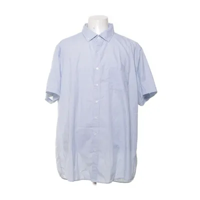 Korte mouwen shirt (Blauw) van Dressmann Katoen, Polyester