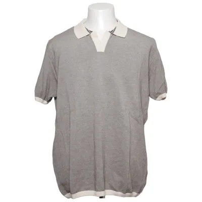 Pikétröja (Grå, Beige) från Oscar Jacobson Bomull