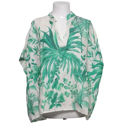 Top (Green, White) from Freestyle Linen