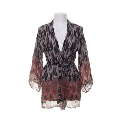 Wrap cardigan (Black, Multicolored) from Indiska