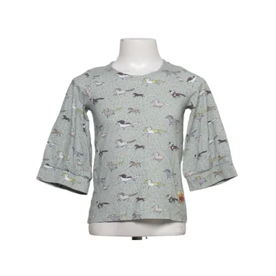 Long sleeve T-shirt (Green, Multicolored) from Modeerska Huset Organic cotton