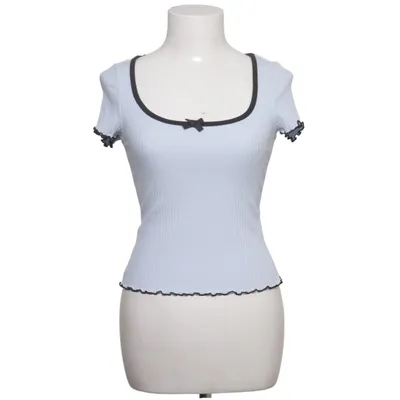 Top (Blauw, Zwart) van Divided by H&M Katoen, Polyester, Elastaan