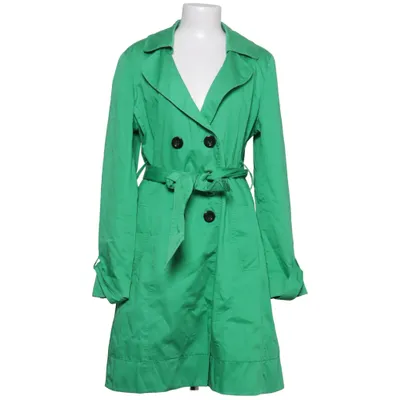 Trenchcoat (Grøn) fra Steps Acetat, Bomuld