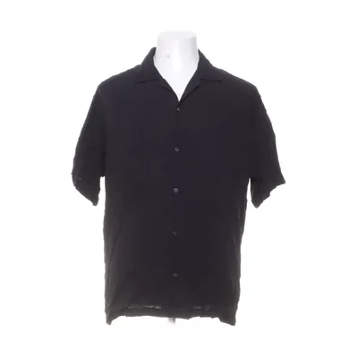 Kortärmad skjorta (Svart) från Essentials Viskos