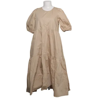 Maxi jurk (Beige) van Zara Katoen