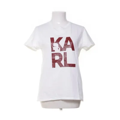 T-shirt (Vit) från Karl Lagerfeld Bomull