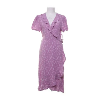 Wikkeljurk (Lila, Wit) van Bubbleroom Viscose