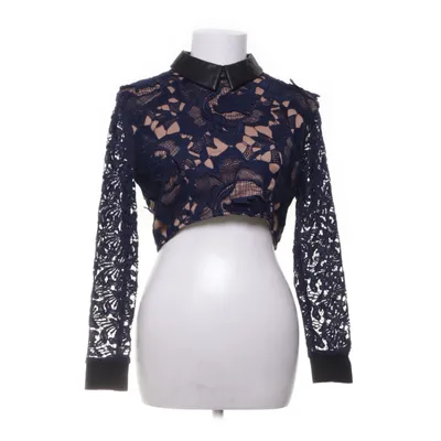Bolero (Blue, Black, Beige) from Self-Portrait Cotton, Elastane, Polyester, Polyurethane