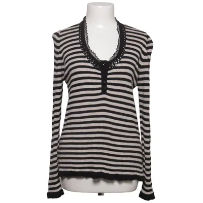 Top (Black, White) from Oui Moments Viscose
