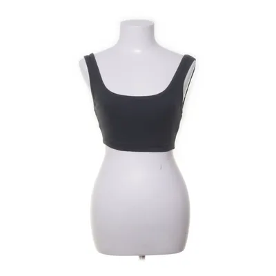 Crop top (Grå) fra Zara Bomuld, Elastan