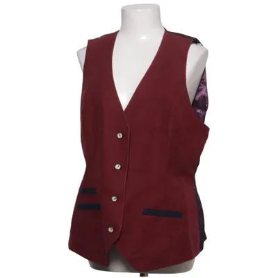 Suit vest (Red) from Jack Murphy Cotton, Polyester