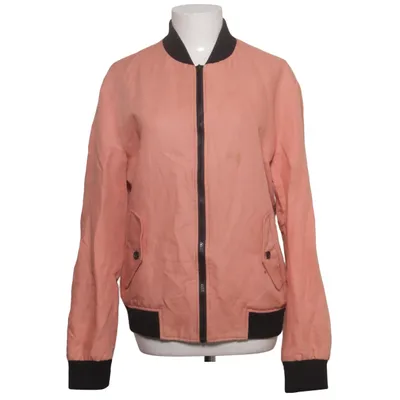 Bomberjakke (Pink, Sort) fra Gianni Feraud Bomuld, Linned, Polyester