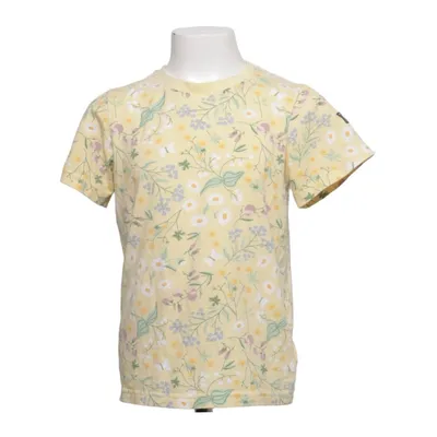 T-shirt (Gul, Flerfärgad) från Polarn O. Pyret Elastan, Ekologisk bomull