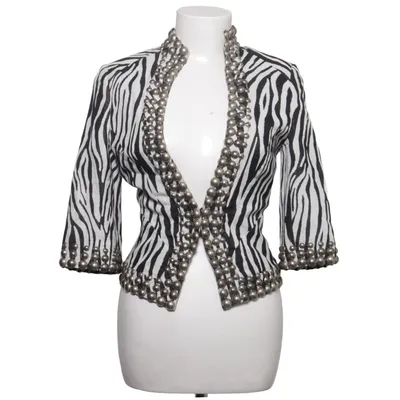 Kavaj (Svart, Vit) från Jaeger Bomull, Viskos