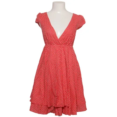 Dress (Red, White) from VILA Clothes Cotton