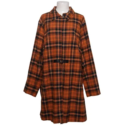 Kofta (Orange, Svart) från Almia Polyester, Ull