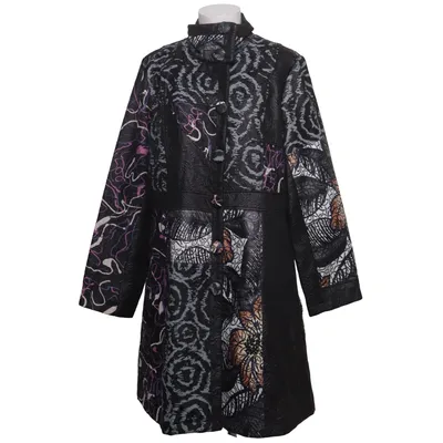 Kappa (Svart, Flerfärgad) från Franstyle Polyester, Viskos