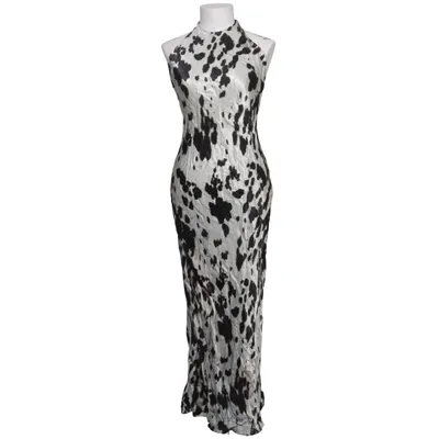 Maxi dress (Black, White) from Topshop Viscose