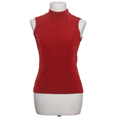 Top (Rood) van Wallis Acetaat, Elastaan