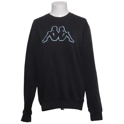 Sweatshirt (Black, Multicolored) from Kappa Cotton, Polyester