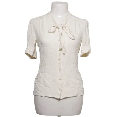 Pussy bow blouse (White) from Femkit Viscose