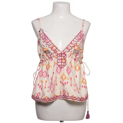 Crop top (Beige, Multicolore) Polyester
