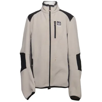 Fleecejakke (Beige, Sort) fra 66 North Polyester