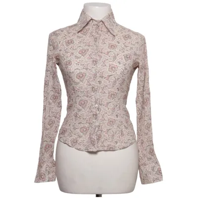 Shirt (Beige, Meerkleurig) van Sisley Katoen