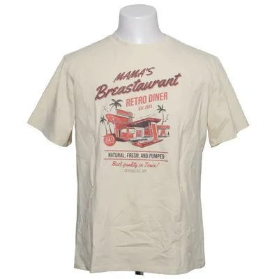 T-shirt (Beige) Coton
