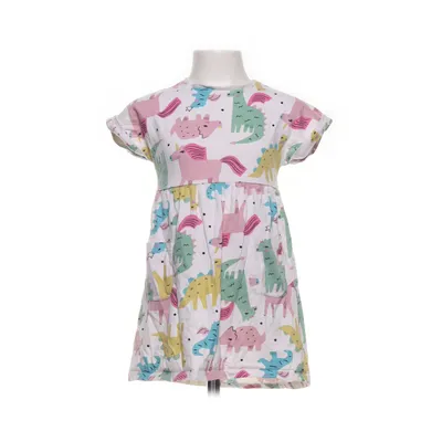 Klänning (Vit, Flerfärgad) från Nutmeg Bomull