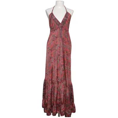 Halterneck dress (Red, Multicolored) from Raga Polyester