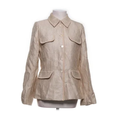 Kavaj (Beige, Flerfärgad) från Tahari Acetat, Bomull, Viskos, Ull