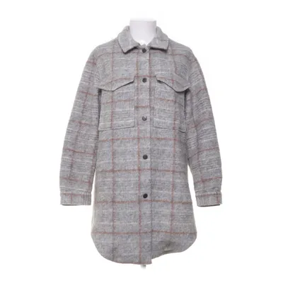 Jas (Grijs, Wit, Bruin) van Object Polyester, Viscose