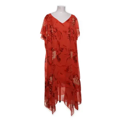 Robe portefeuille (Orange, Multicolore) de Women's Selection