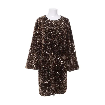 Cocktailklänning (Brun, Guldfärgad, Flerfärgad) från H&M Polyester, Elastan