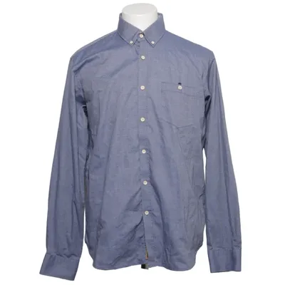 Button down shirt (Blue) from Storm Cotton, Polyester