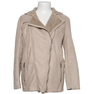 Shearlingjacka (Beige) från Fresh Made Polyester