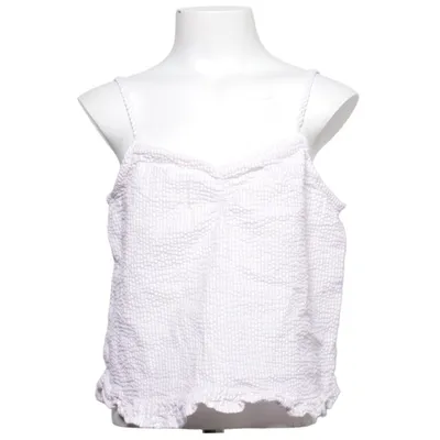 Crop top (Roze, Wit) van Gina Tricot Katoen