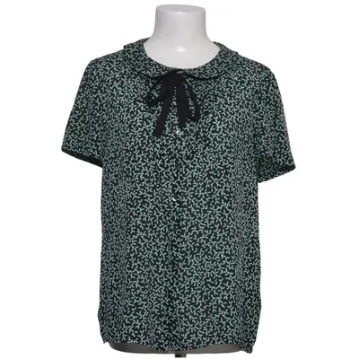 Top (Black, Green) from Kew 159 Polyester