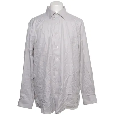 Shirt (Beige, Gray) from Dressmann Cotton