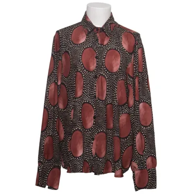 Blouse (Bruin, Zwart, Meerkleurig) van La Fée Maraboutée Polyester