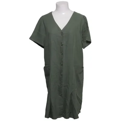 Shirt dress (Green) from Oliver Bonas Linen, Viscose