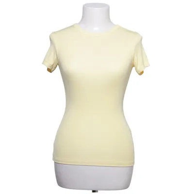 T-shirt (Gul) från Zara Elastan, Viskos
