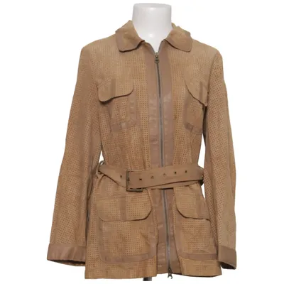 Veste en cuir (Marron) de Bonita Cuir