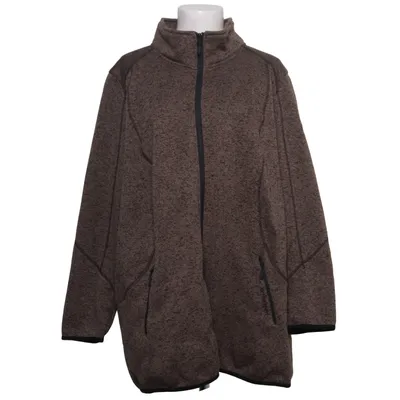 Fleece jas (Bruin) van Ulla Popken